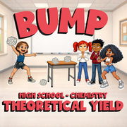 Theoretical Yield BUMP Science Game - No Prep Chemistry Review Activity