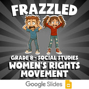 Women’s Rights Movement FRAZZLED Socials Game - No Prep Grade 8 Review Activity