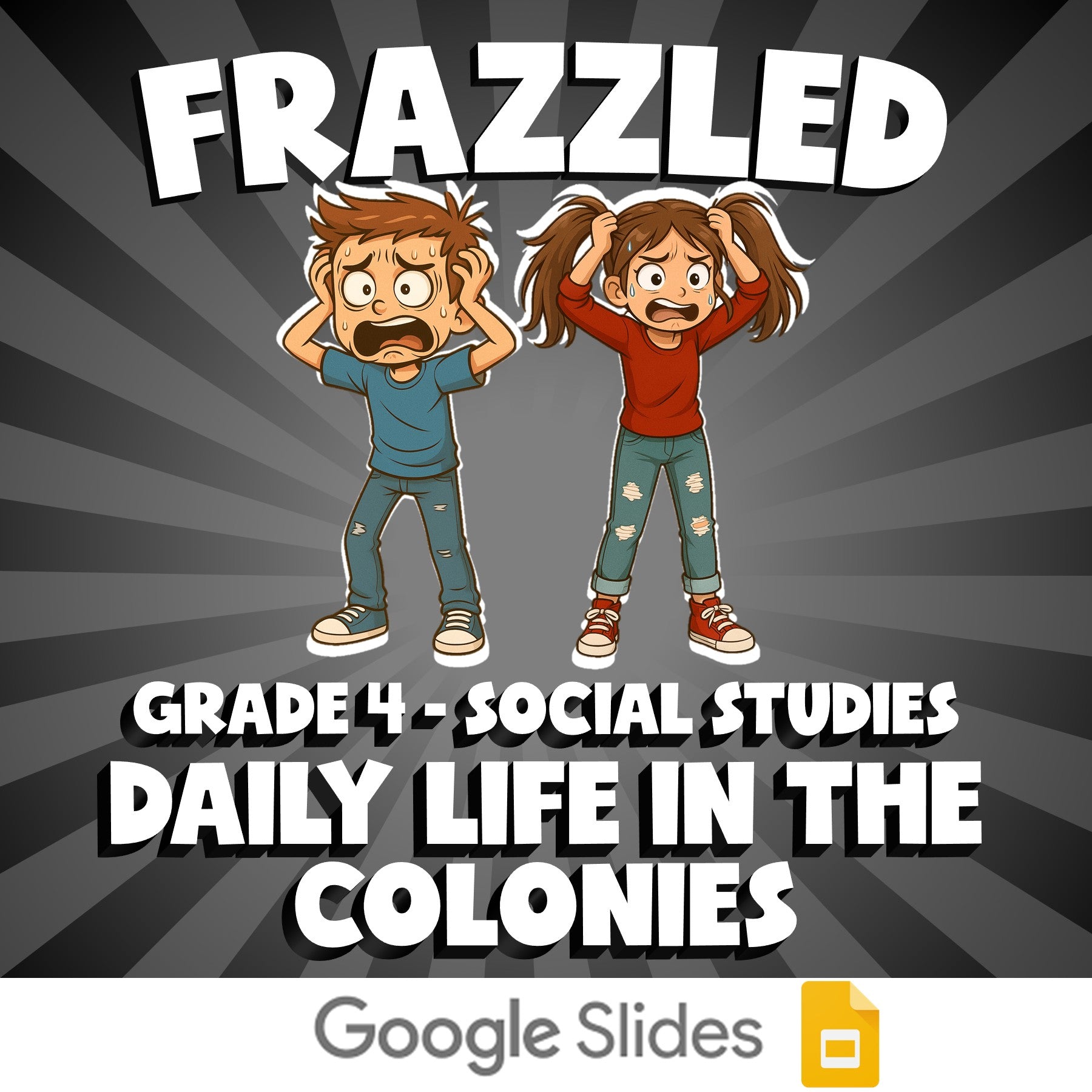 Daily Life in the Colonies FRAZZLED Socials Game - No Prep Grade 4 Review
