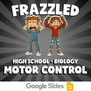 Motor Control FRAZZLED Science Game - No Prep Biology Review Activity
