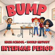 Interwar Period BUMP Game - No Prep World History Review Activity