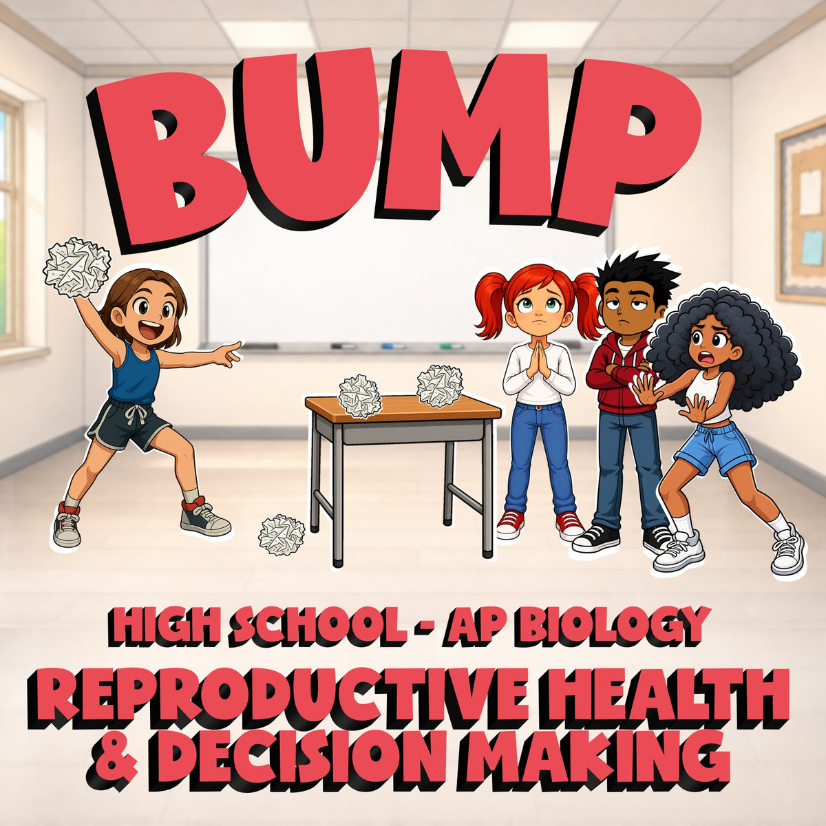 Reproductive Health & Decision Making BUMP Science Game - No Prep AP Biology