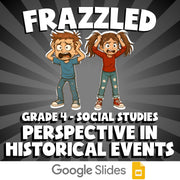 Perspective in Historical Events FRAZZLED Socials Game - No Prep Grade 4 Review