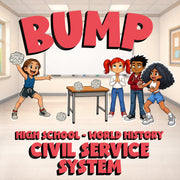Civil Service System BUMP Game - No Prep World History Review Activity
