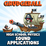 Sound Applications GRUDGEBALL Science Game - No Prep Physics Review Activity
