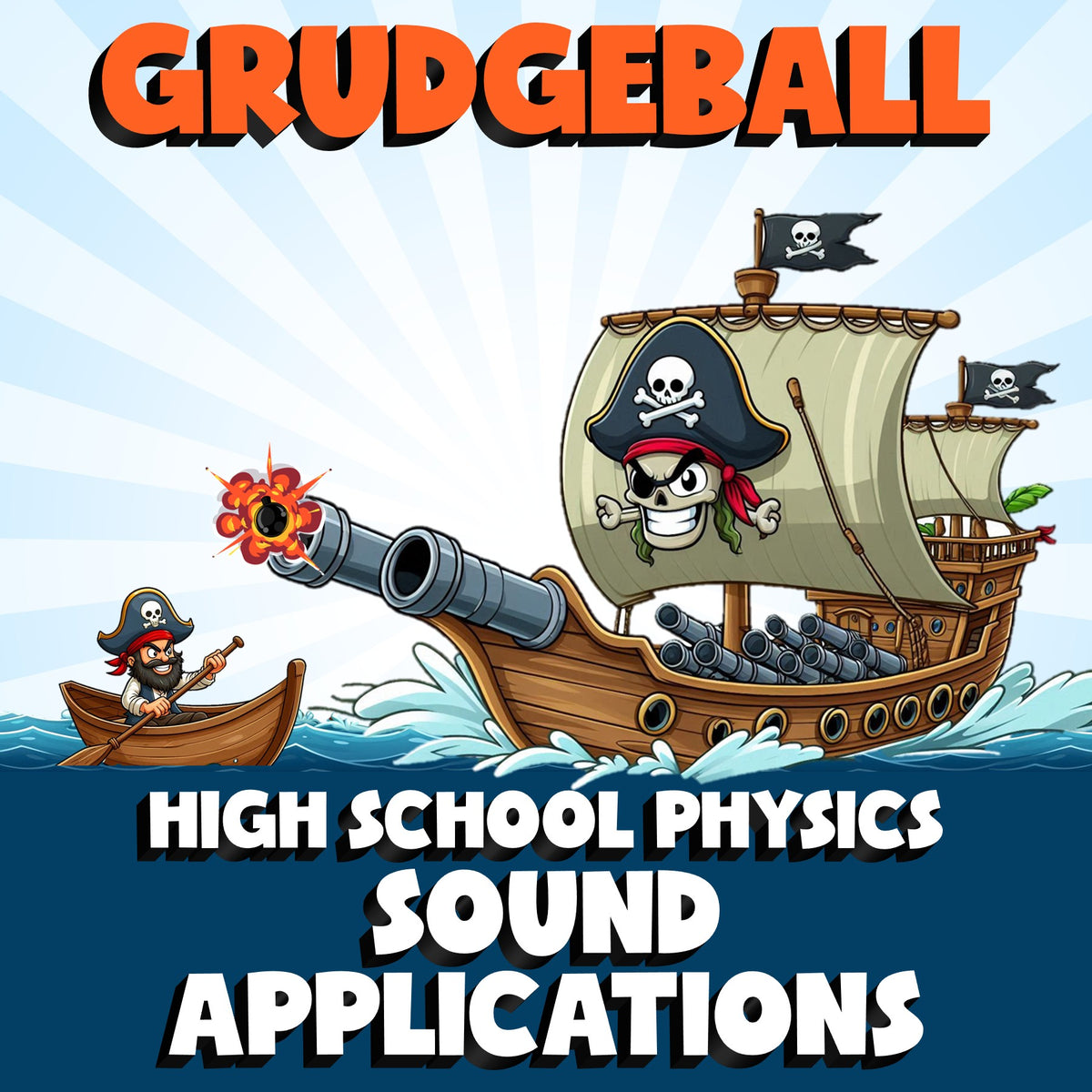 Sound Applications GRUDGEBALL Science Game - No Prep Physics Review Activity