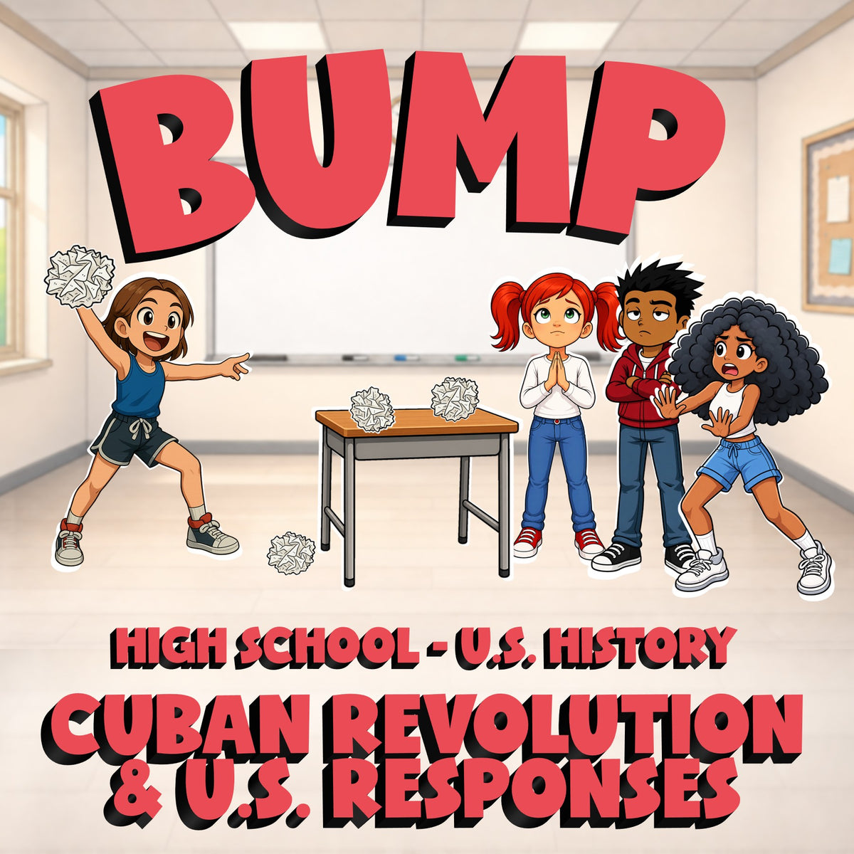 Cuban Revolution & U.S. Responses BUMP U.S. History Game - No Prep Review