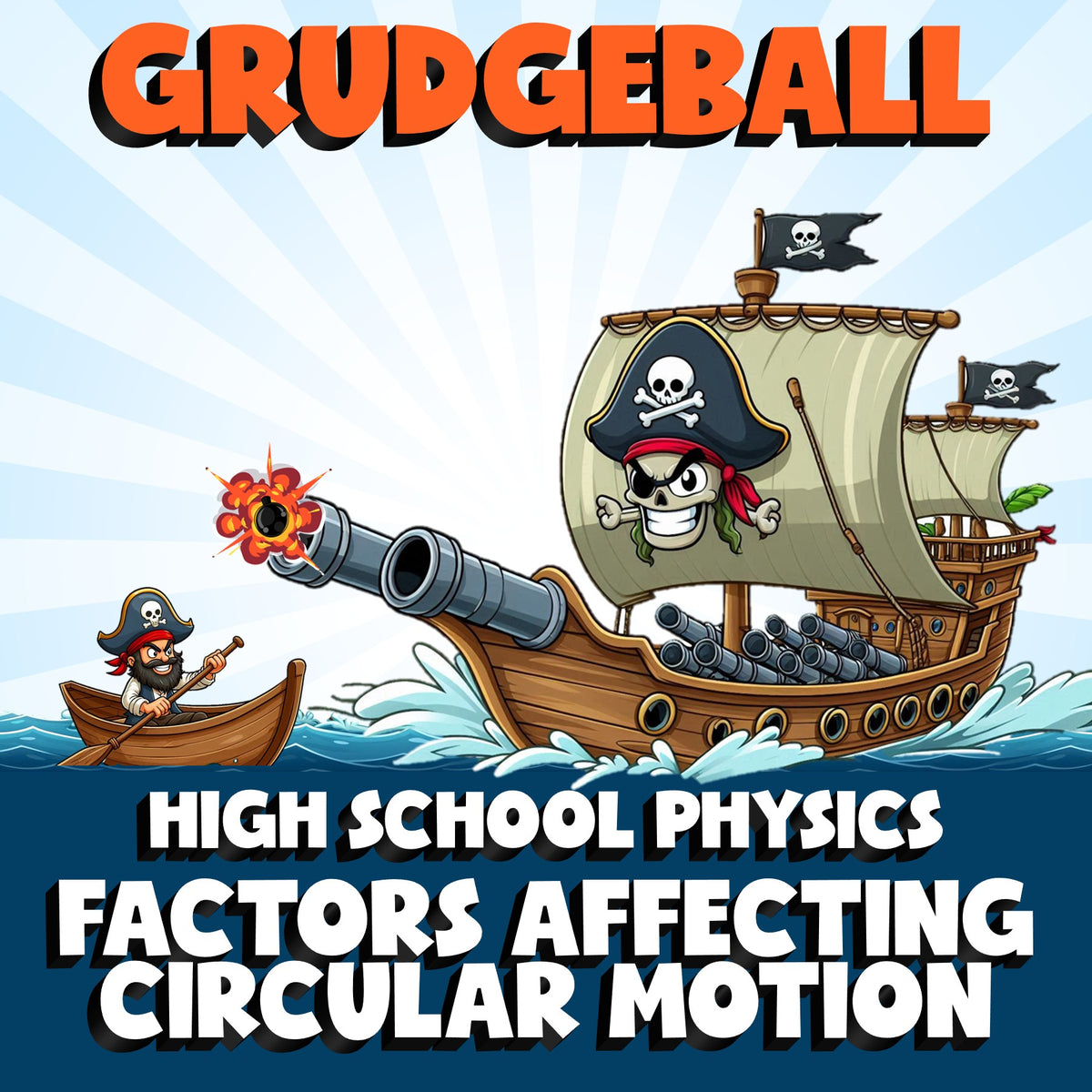 Factors Affecting Circular Motion GRUDGEBALL Science Game - No Prep Physics