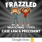 Case Law & Precedent FRAZZLED Civics Game - No Prep Review Activity