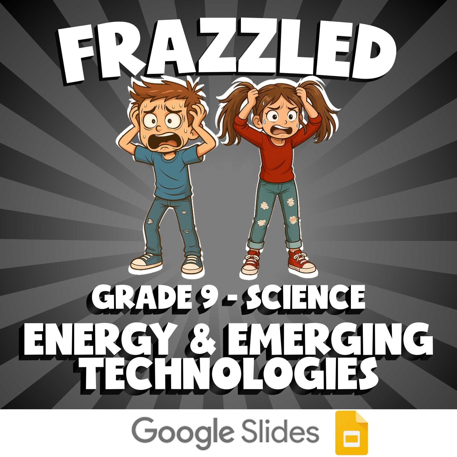 Energy & Emerging Technologies FRAZZLED Science Game - No Prep Grade 9 Review