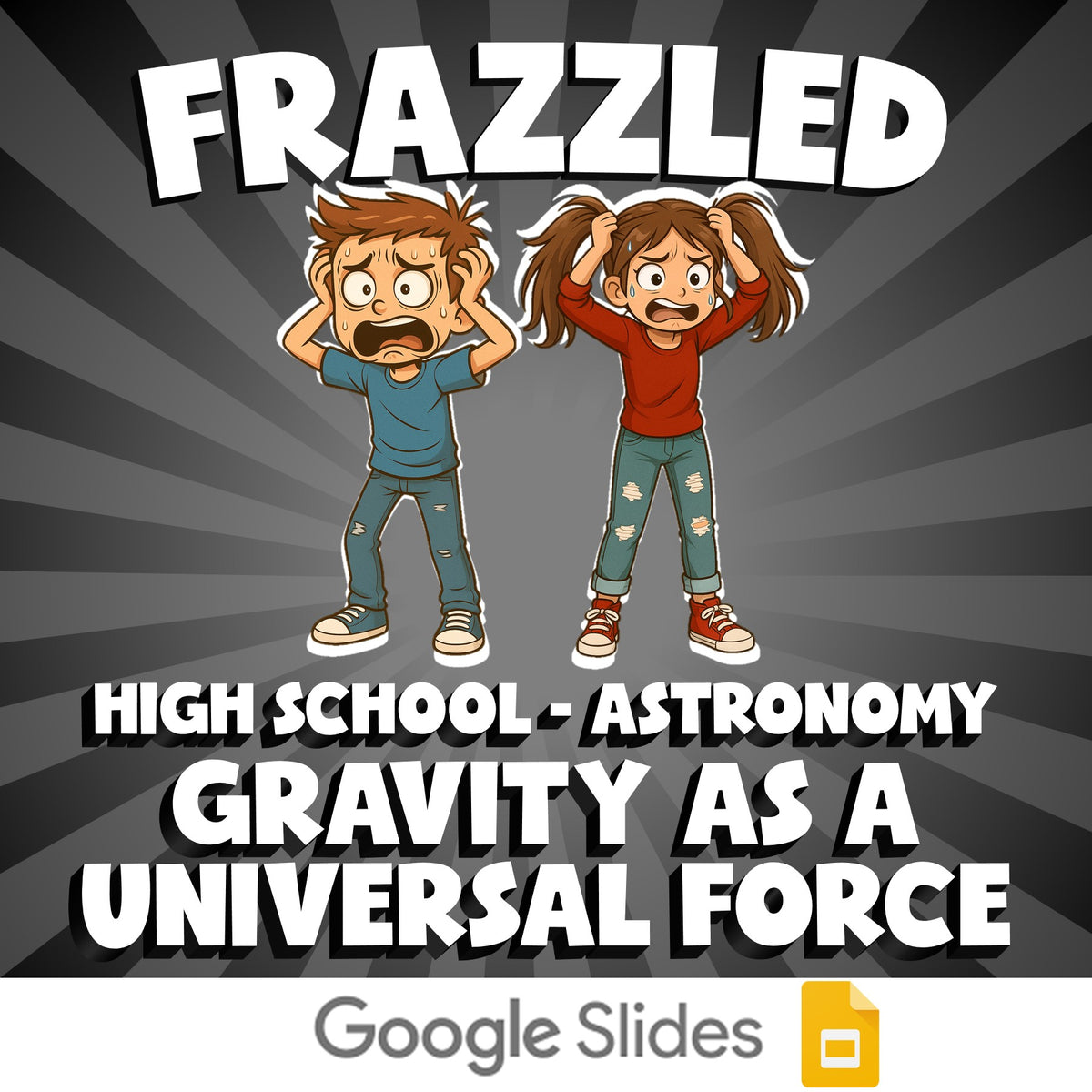 Gravity as a Universal Force FRAZZLED Science Game - No Prep Astronomy Review