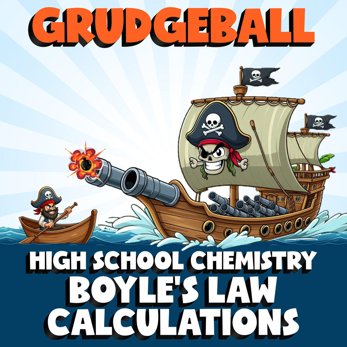 Boyle’s Law Calculations GRUDGEBALL Science Game - No Prep Chemistry Review