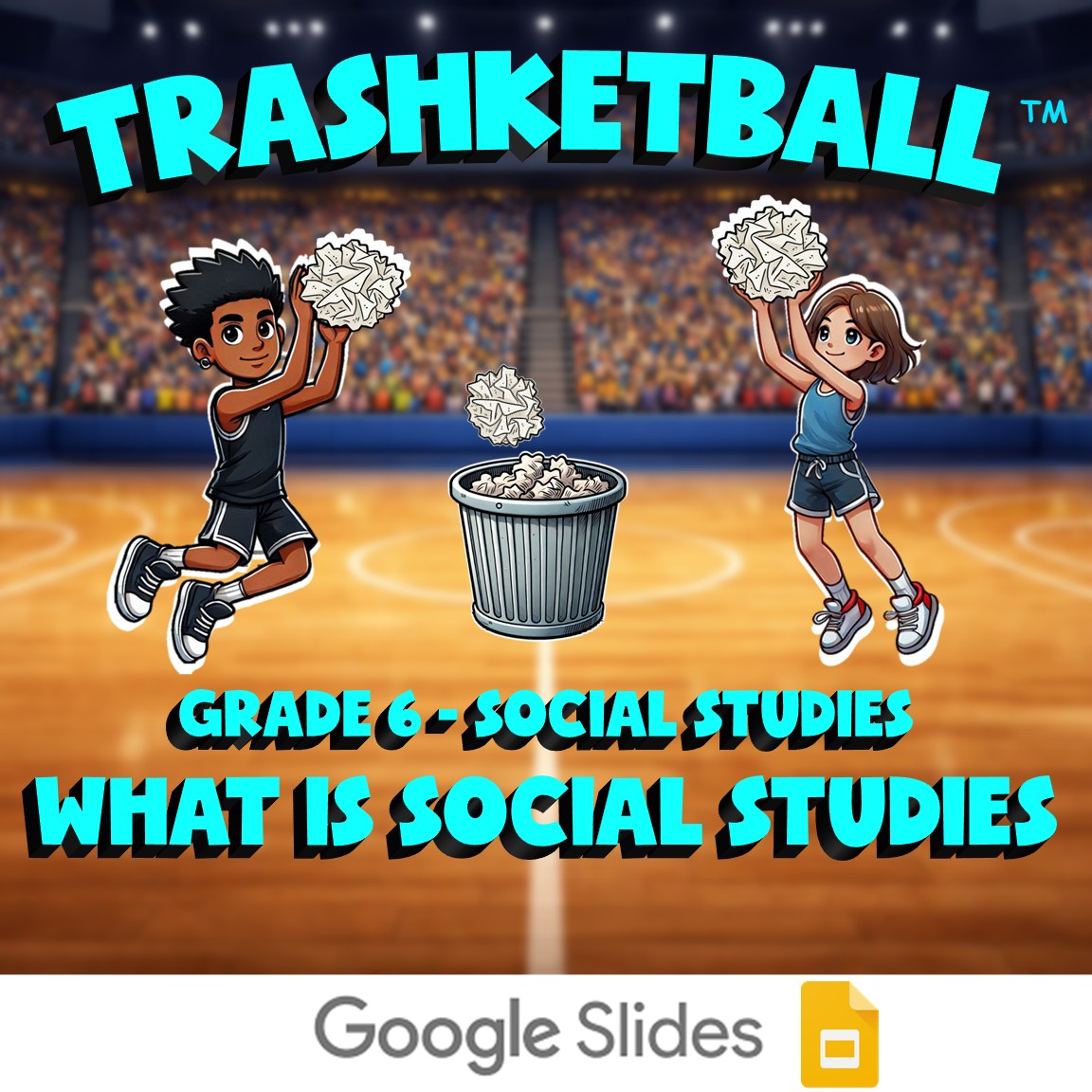 What Is Social Studies TRASHKETBALL Socials Game - No Prep Grade 6 Review