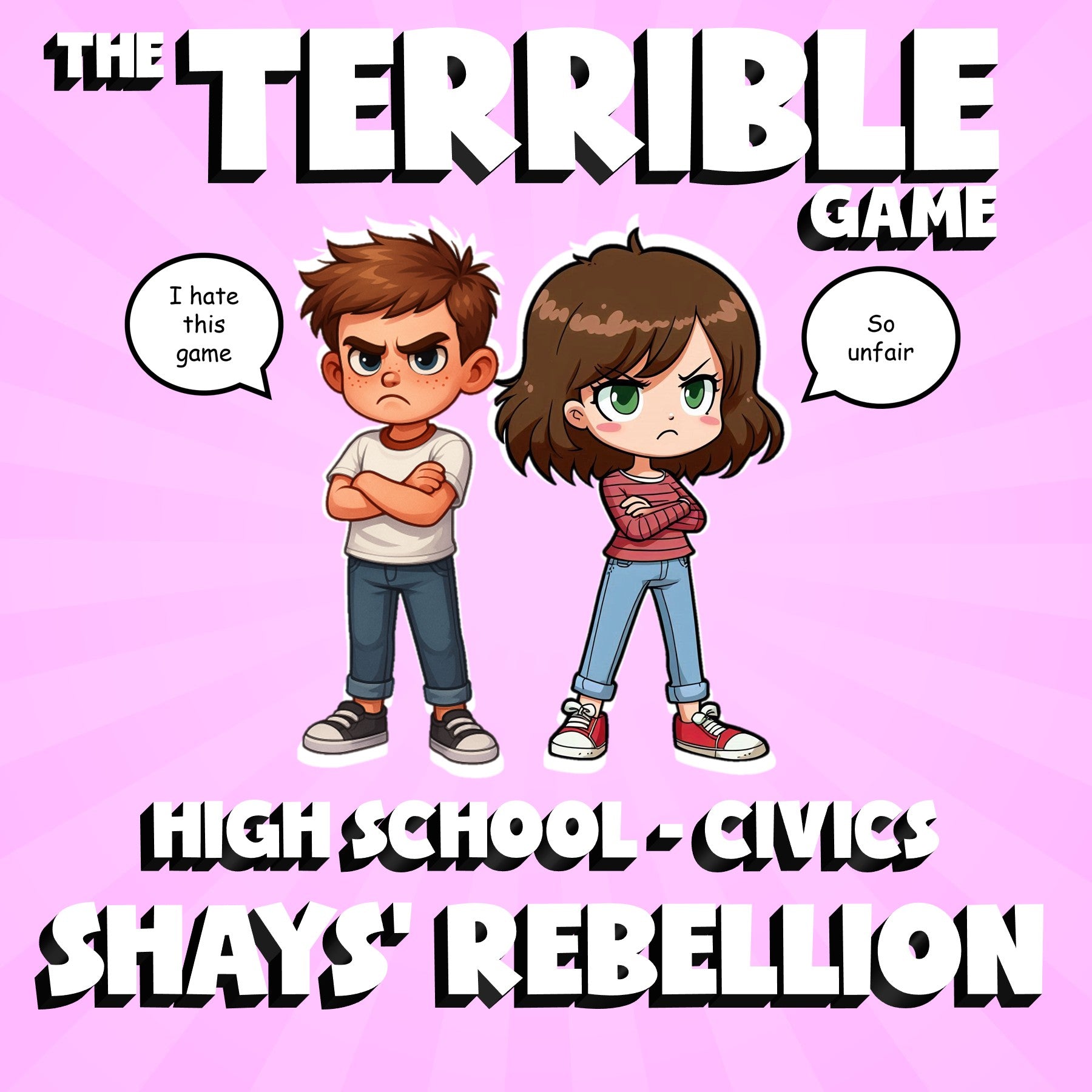 Shays’ Rebellion THE TERRIBLE GAME - No Prep Civics Review Activity