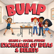 Exchange of Ideas & Beliefs BUMP Socials Game - No Prep Grade 6 Review Activity