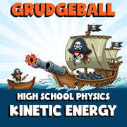 Kinetic Energy GRUDGEBALL Science Game - No Prep Physics Review Activity