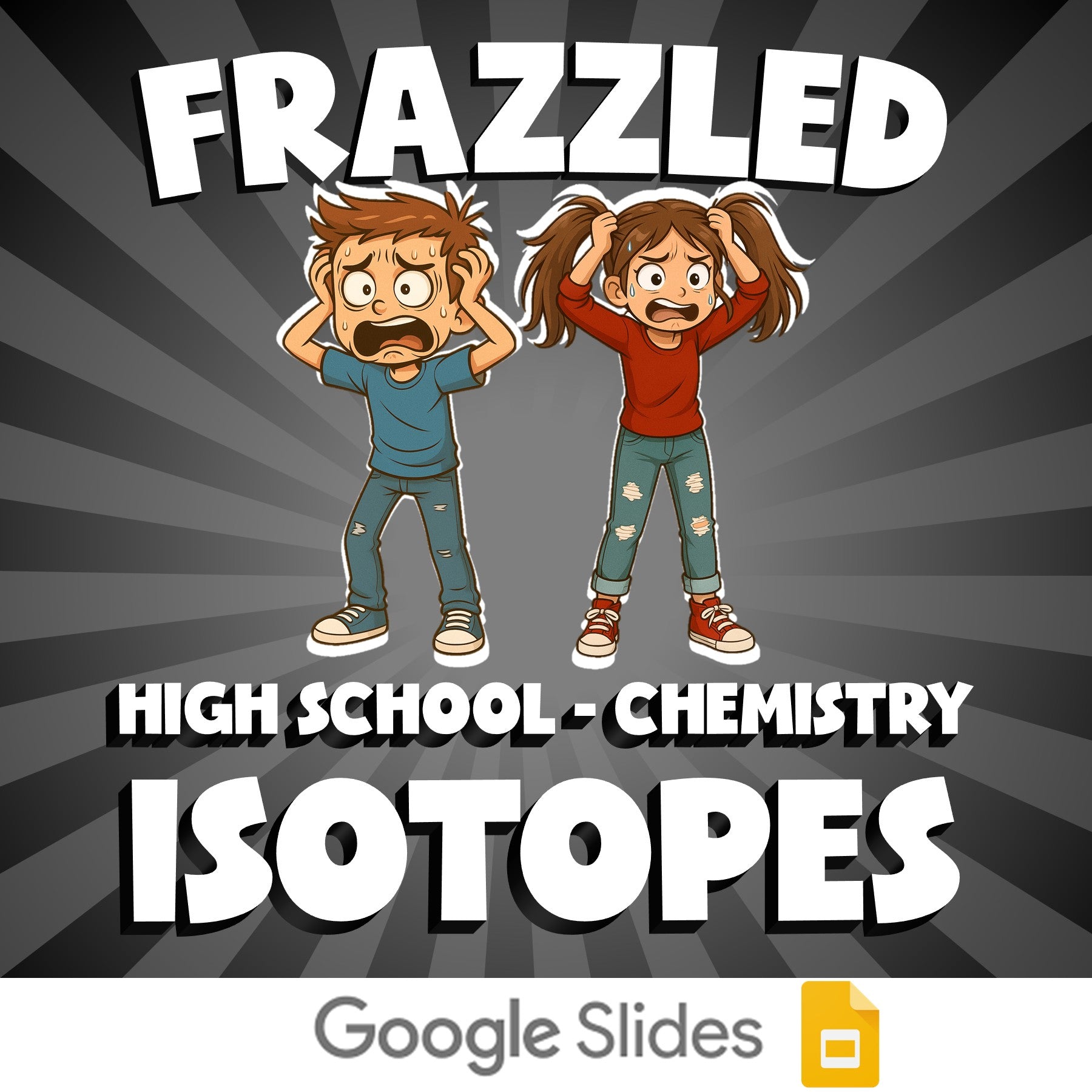 Isotopes FRAZZLED Science Game - No Prep Chemistry Review Activity
