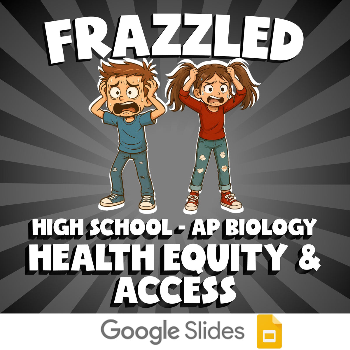 Health Equity & Access FRAZZLED Science Game - No Prep AP Biology Review