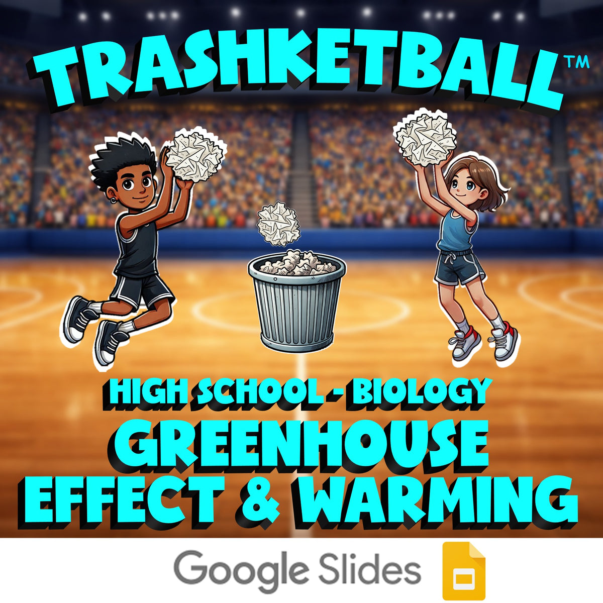 Greenhouse Effect & Warming TRASHKETBALL Science Game - No Prep Biology Review