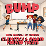Cladistics & Shared Derived Traits BUMP Science Game - No Prep AP Biology Review