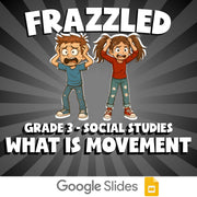 What Is Movement FRAZZLED Socials Game - No Prep Grade 3 Review Activity