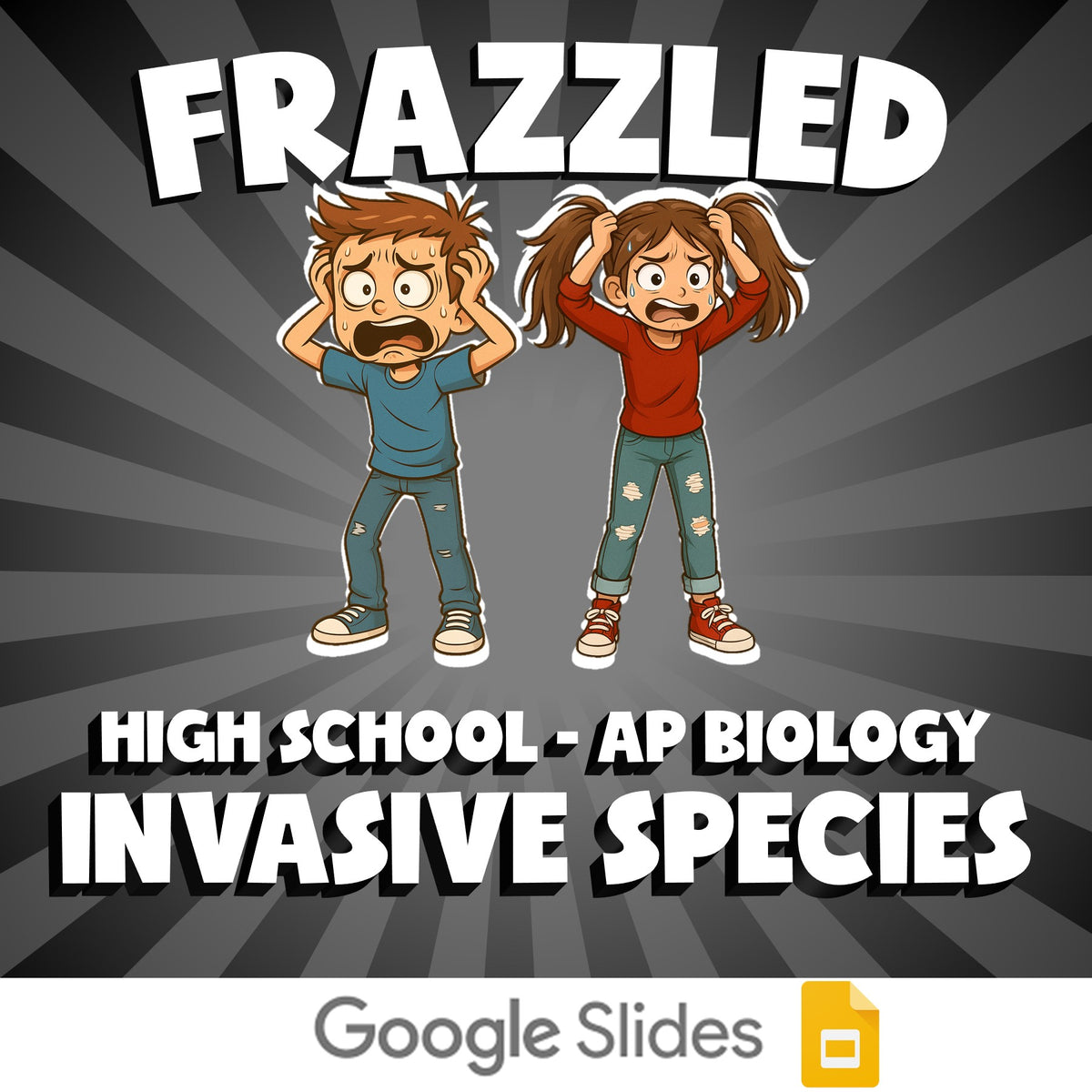 Invasive Species FRAZZLED Science Game - No Prep AP Biology Review Activity