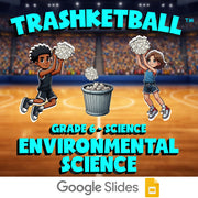 Environmental Science TRASHKETBALL Science Game - No Prep Grade 6 Review