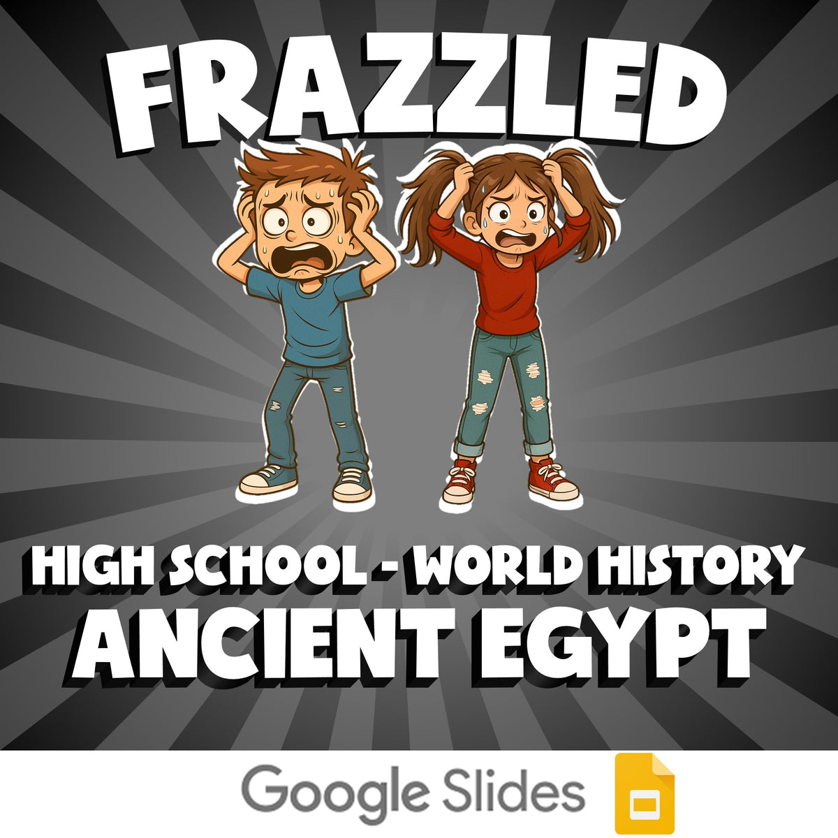 Ancient Egypt FRAZZLED Game - No Prep World History Review Activity