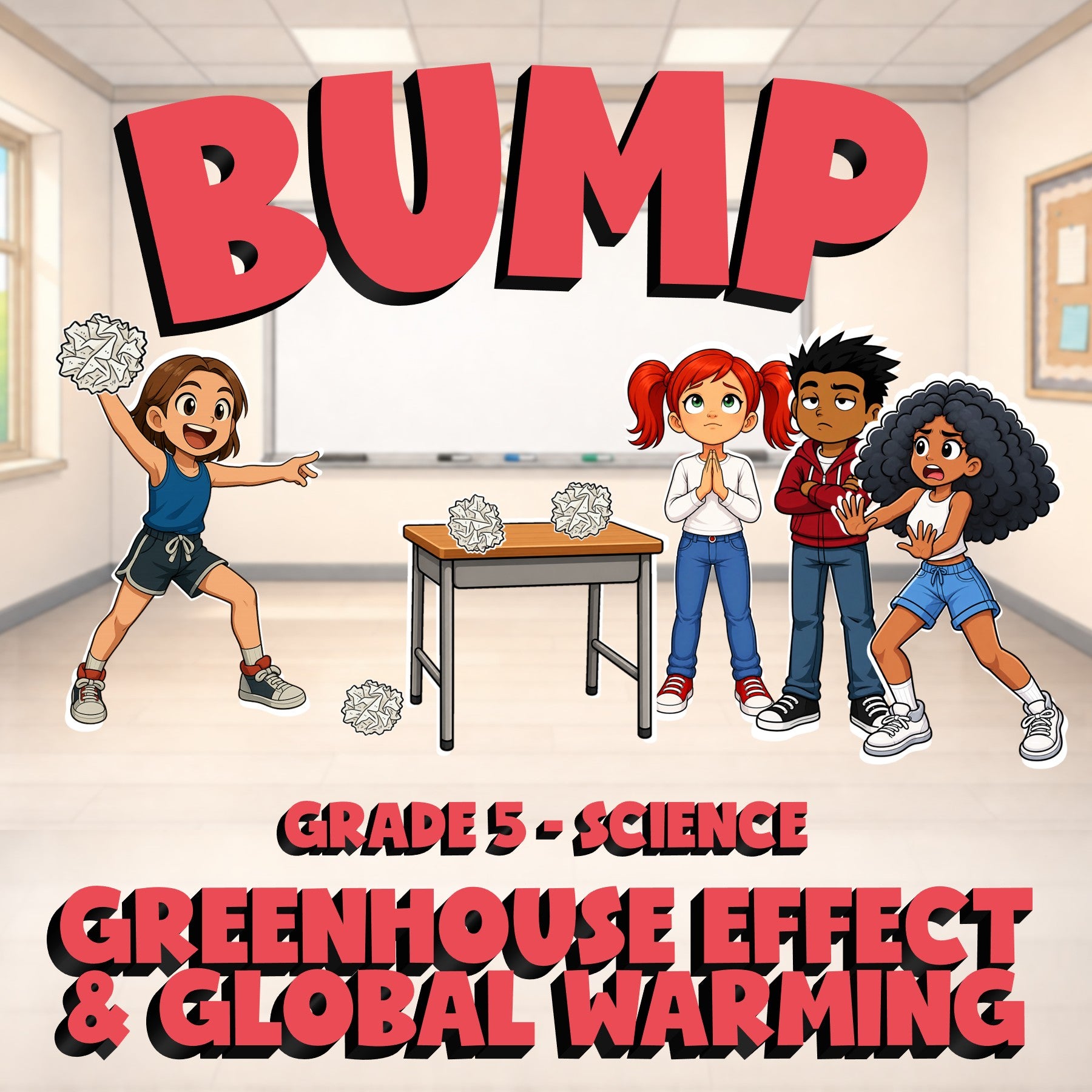 Greenhouse Effect & Global Warming BUMP Science Game - No Prep Grade 5 Review