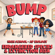 Endangered Species & Extinction Risk BUMP Science Game - No Prep AP Biology