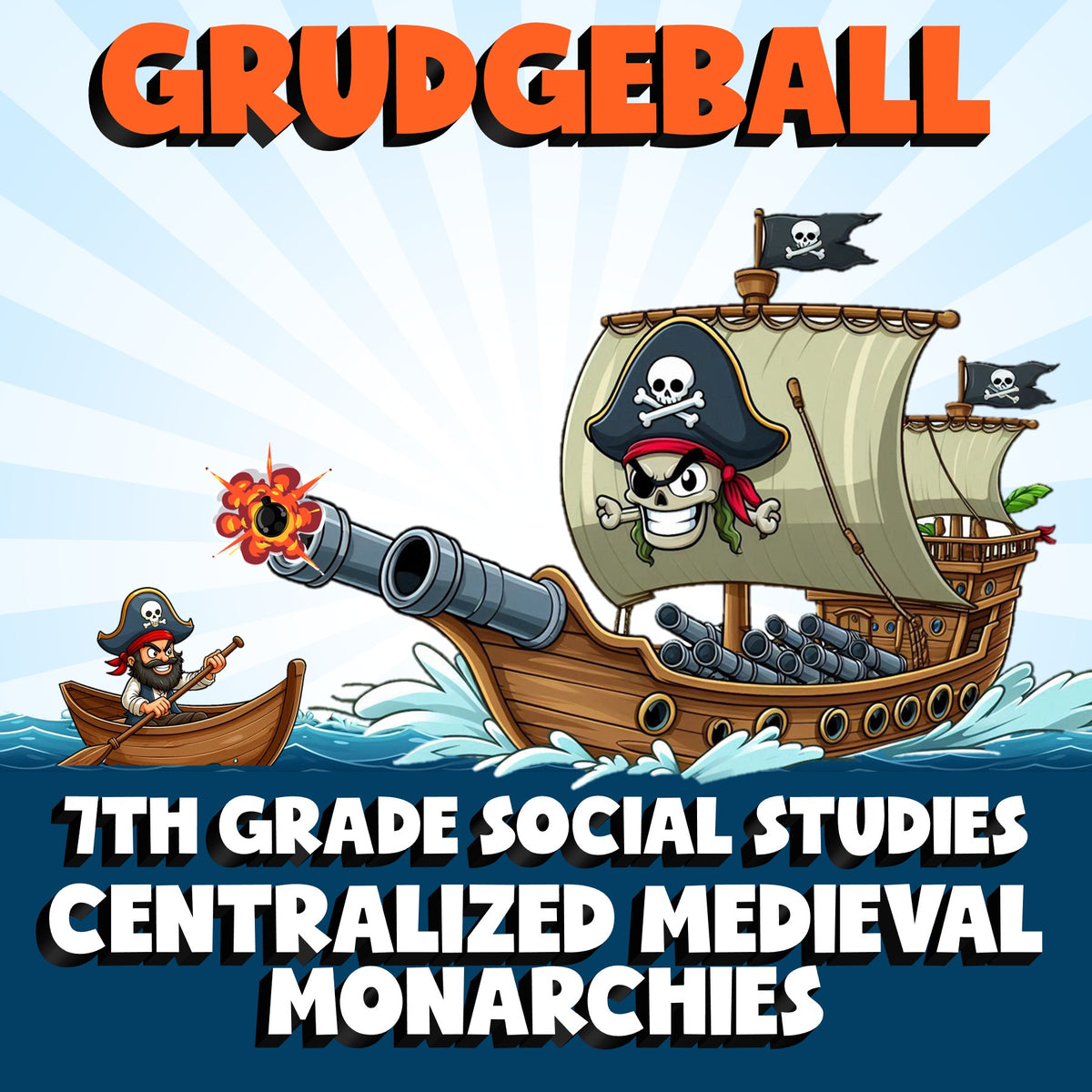 Centralized Medieval Monarchies GRUDGEBALL Socials Game - No Prep Grade 7 Review