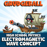 Electromagnetic Wave Concept GRUDGEBALL Science Game - No Prep Physics Review