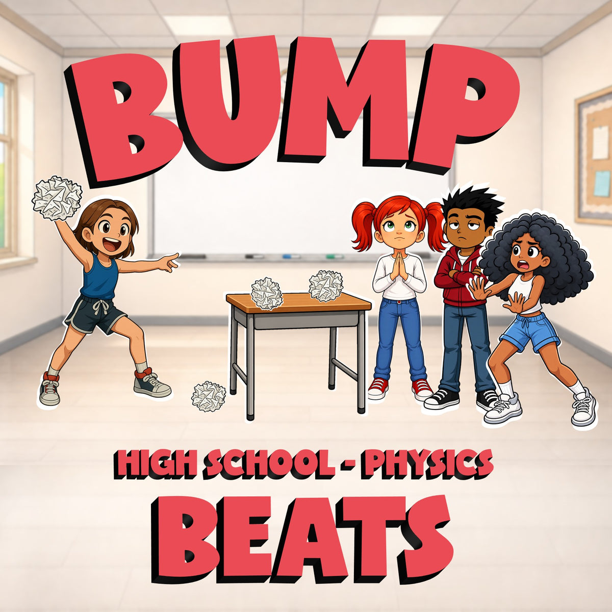 Beats BUMP Science Game - No Prep Physics Review Activity
