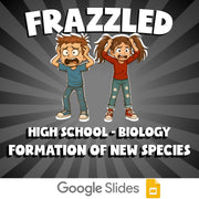 Formation of New Species FRAZZLED Science Game - No Prep Biology Review Activity