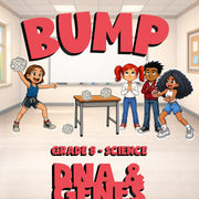 Dna & Genes BUMP Science Game - No Prep Grade 8 Review Activity