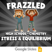 Stress & Equilibrium FRAZZLED Science Game - No Prep Chemistry Review Activity