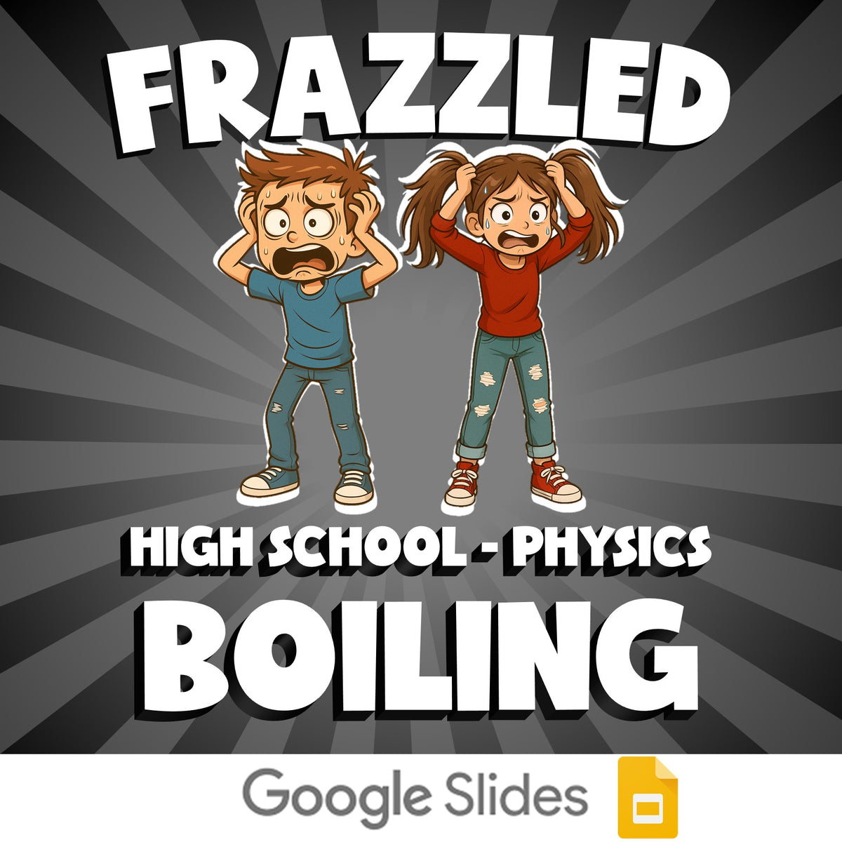 Boiling FRAZZLED Science Game - No Prep Physics Review Activity