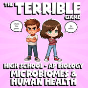 Microbiomes & Human Health THE TERRIBLE GAME - No Prep AP Biology Science Review