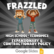 Expansionary & Contractionary Policy FRAZZLED Economics Game - No Prep Review