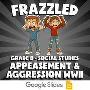 Appeasement & Aggression WWII FRAZZLED Socials Game - No Prep Grade 8 Review