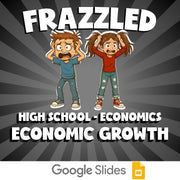 Economic Growth FRAZZLED Economics Game - No Prep Review Activity