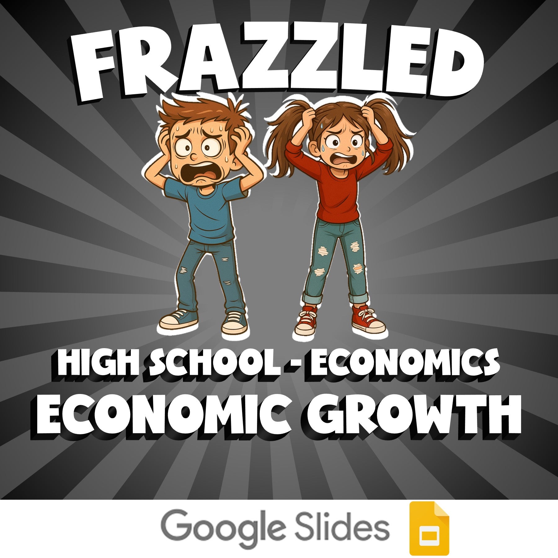 Economic Growth FRAZZLED Economics Game - No Prep Review Activity