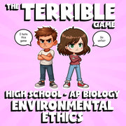 Environmental Ethics THE TERRIBLE GAME - No Prep AP Biology Science Review