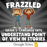 Understand Point of View in Stories FRAZZLED ELA Game - No Prep Grade 3 Review
