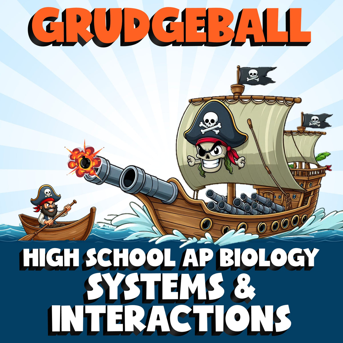 Systems & Interactions GRUDGEBALL Science Game - No Prep AP Biology Review