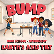 Earth’s Axis Tilt BUMP Science Game - No Prep Astronomy Review Activity