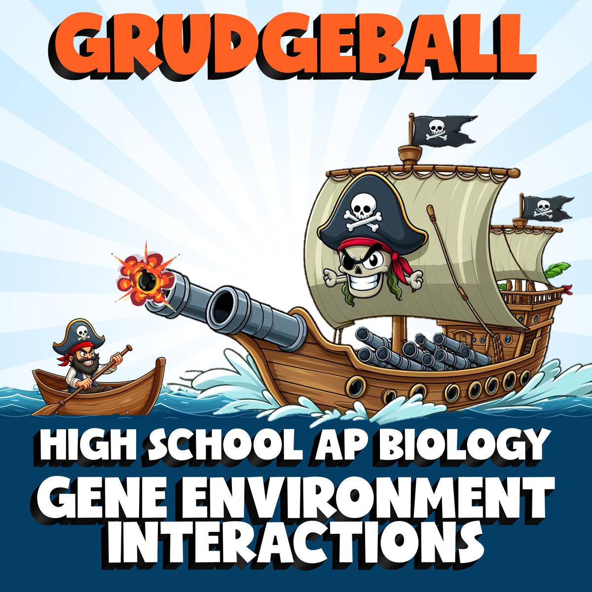 Gene Environment Interactions GRUDGEBALL Science Game - No Prep AP Biology