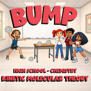 Kinetic Molecular Theory BUMP Science Game - No Prep Chemistry Review Activity