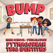 Pythagorean Trig Identities BUMP Math Game - No Prep PreCalculus Review Activity