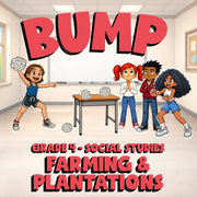 Farming & Plantations BUMP Socials Game - No Prep Grade 4 Review Activity